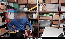 Teen Shoplifter Fucks Way Out Of Trouble