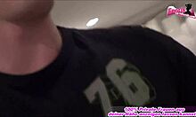 Young German Skinny Slut's Intense Elevator Passion