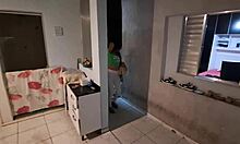 pegadinha com minha esposa vendada, amigo fode no meu lugar