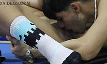 Latina Brunette Fucked Hard by Stepbrother in Billiard Room