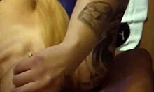 I love how my tattooed Latina girlfriend gives great blowjobs