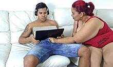 My stepmother won't let me work, she wants to fuck