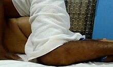 Indian milf wife cheats with husband's friend in hotel, loud moaning