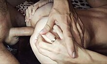 Oh Wow, Intense POV Doggy Anal Pounding Wife's Tight Holes Deep and Hard!