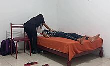 Capricious Nurse Touches Big Juicy Tits