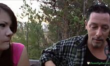 Nervous teen asks, 'Stepdad, can you help with blowjob practice?'