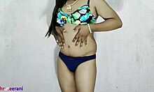 Blue Bikini Part 7 - CROSSDRESSING By INDIAN SHEMALE