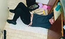 Plumber Fixes Her Sink And Gets Wet