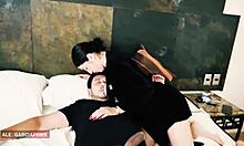 agbb my girlfriend sucks my cock to wake me up for fucking