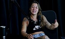 Wouldn't do some fetishes, but flor de damiana looks hot in sheer red lingerie