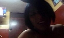 emo girl loves sucking cock passionately