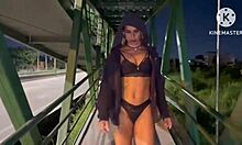 Casada transando em plena via publica via light ao vivo 😍