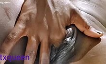 Juicy big ass amateur milf gets monster black cock squirting