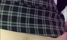 Naughty girl convinced by lustful director to fuck at school