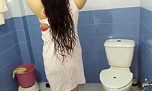 Gorgeous Bbw Desi Indian Chubby Bhabhi Netu Nude Bathing In Home Bathroom With Hot Shower