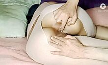 Arab wife explodes in hard creampie orgasm