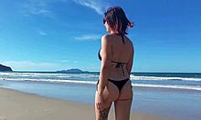 a relaxing beach walk with friends