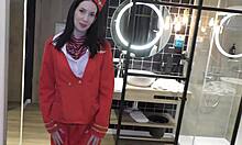 Air Hostess Recruit Jasmine Jayne Undergoes Interview