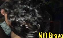 Grindr cruising meets endowed angolan after leaving his dick wet