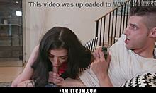 Step Sister Seduces Innocent Brother with Taboo Family Seduction