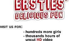 Three hot lesbians intensely grind their wet pussies together