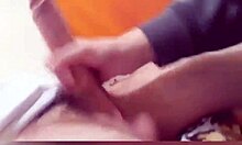 Submissive Latina Sucks Big Cock