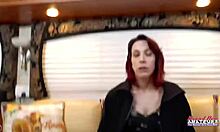 Brunette coed scarlett foxx performs oral and receives attention