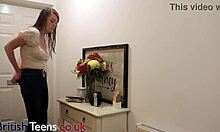 Naughty College Student Getting Spanked And Rough Fucked