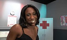 Daniesha enjoys receiving cumshots on her face in various positions