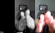 Intense Brazilian Feet Worship