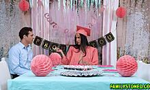 Roxie sinner celebrates graduation with cocks from quinton james pierce paris and jayden marcos