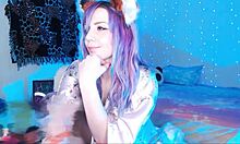 i get so emotional watching this milf friend masturbate with toys, her big ass shaking as she fingers her wet pussy and licks her vibrator