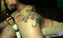 Big ass milf sucks cock before rimming and toys