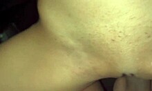 Friend lends BMW for car fuck with Latina teen