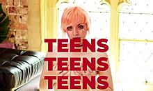 Naughty student victoria greene gets throat fucked