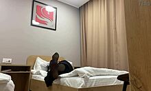 Turkish Stepmom Masturbates In Pantyhose For Stepson