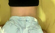 Amateur Girl Fucked Without Shorts Off!