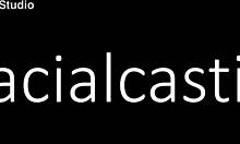 Teenie debuts in casting interview with large penis.