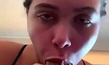 Sloppy head on that monster cock