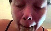 Sloppy head on that monster cock