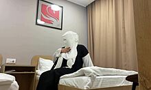 Turkish Stepmom Masturbates In Pantyhose For Stepson