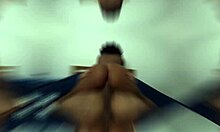 Hot Black Latina Rides Skinny Girl In Intense Doggystyle