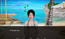 My New Family 57: Amateur Teen With Small Tits In Erotic Game