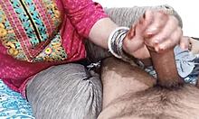Muslim Mistress Dominates Servant With Dirty Talk Handjob Massage In Hindi