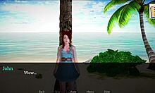 My New Family 57: Amateur Teen With Small Tits In Erotic Game