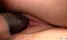 Fit Blonde Nymphomaniac Hairdresser Girl Seduces Big Black Client to Fuck!