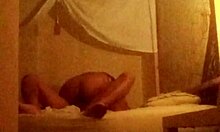 My virgin stepsister moans as I fuck her dripping pussy in the hotel room, clothes ripped off