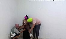 My wife the slut wanted to fuck my coworker and have me watch 😏 trio real homemade