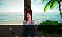 My New Family 57: Amateur Teen With Small Tits In Erotic Game