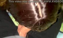 Roommate with big ass helps with rent by sucking dick and swallowing cum.